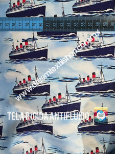 Microfibra Antifluidos Rígido Barcos Collage