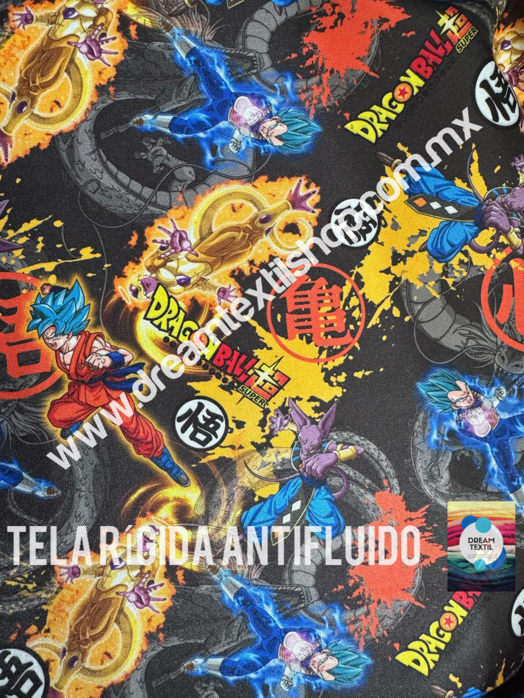 Microfibra Antifluidos Rígido Dragon ball super