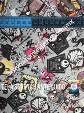 Cargar imagen en el visor de la galería, Microfibra Stretch Antifluidos Extraño mundo de Jack Kids
