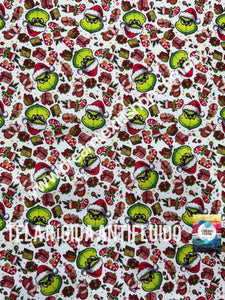 Microfibra Antifluidos Rígido Grinch baston