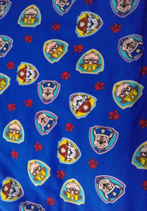 Chifon Estampado Paw Patrol fondo azul