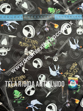 Cargar imagen en el visor de la galería, Microfibra Antifluidos Rígido Extraño mundo de jack ghost
