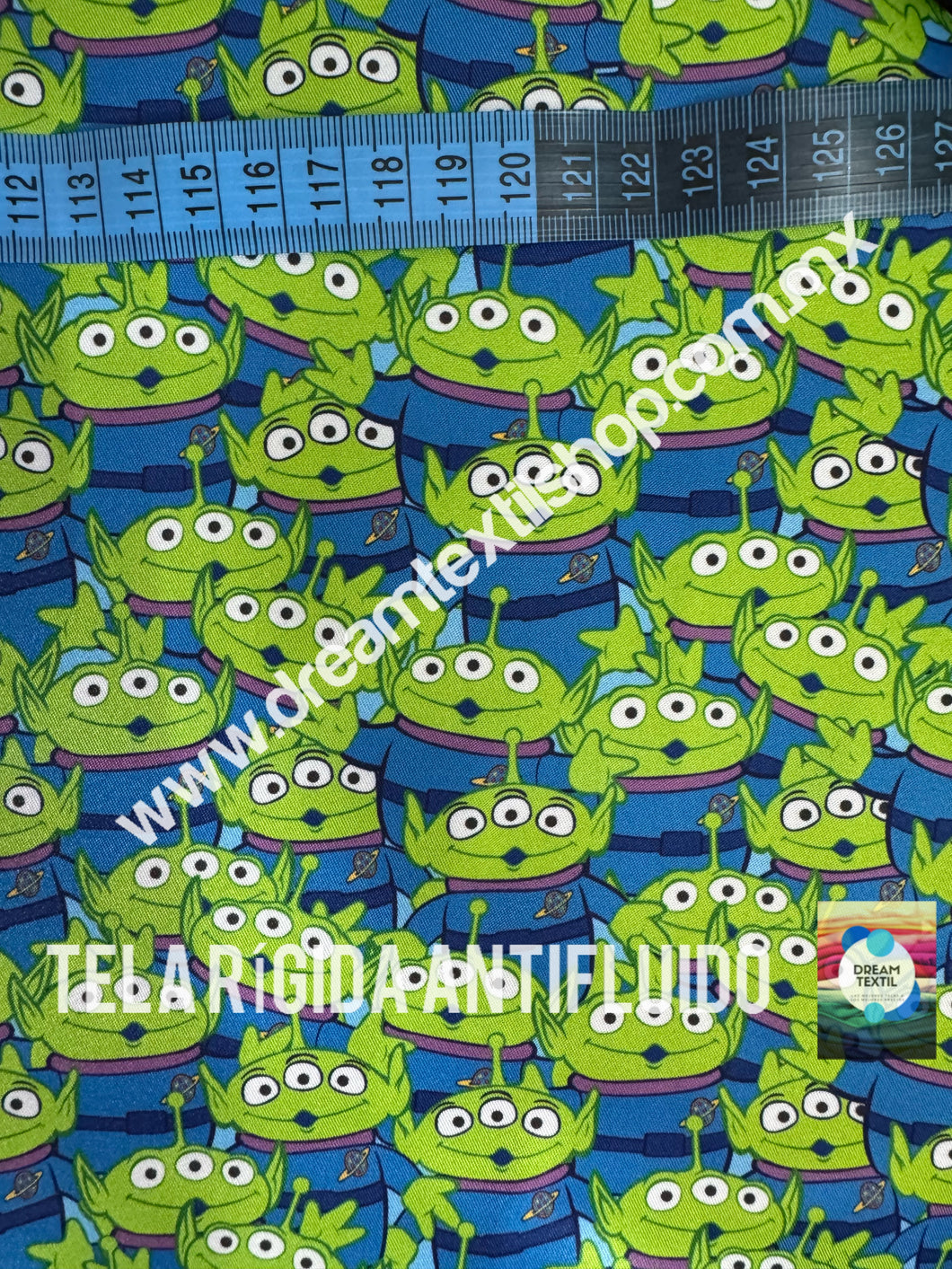 Microfibra Antifluidos Rígido Toy Story Marcianitos