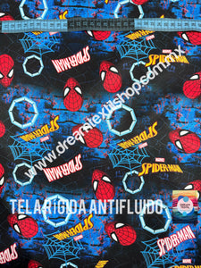Microfibra Antifluidos Rígido Spiderman Caritas