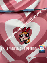 Cargar imagen en el visor de la galería, Microfibra Antifluidos Rígido Chicas Superpoderosas cap color bombon (48 x 48cm centrado 20cm)
