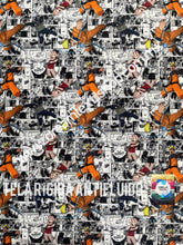 Cargar imagen en el visor de la galería, Microfibra Antifluidos Rígido Naruto Comic
