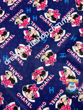 Cargar imagen en el visor de la galería, Microfibra Antifluidos Rigido Minnie Chanel
