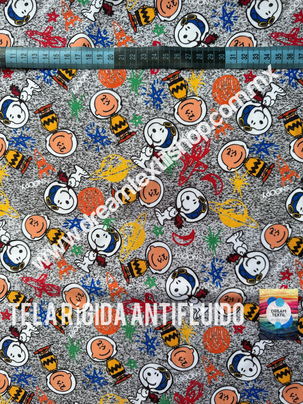 Microfibra Antifluidos Rígido Snoopy Astronauta