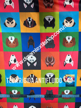 Cargar imagen en el visor de la galería, Microfibra Antifluidos Rígido Perritos Caritas Icons
