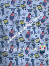 Cargar imagen en el visor de la galería, Microfibra Stretch Antifluidos Medico Bob Esponja y Patricio

