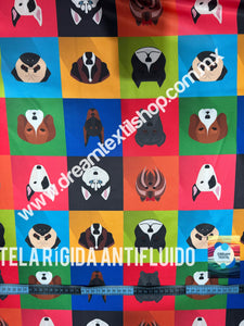 Microfibra Antifluidos Rígido Perritos caritas icons