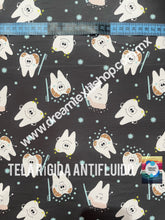 Cargar imagen en el visor de la galería, Microfibra Antifluidos Rígido Muelitas fondo negro

