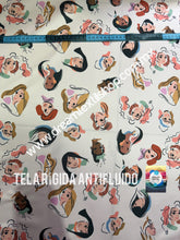 Cargar imagen en el visor de la galería, Microfibra Antifluidos Rígido Princesas Disney
