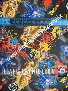 Microfibra Antifluidos Rígido Dragon ball super