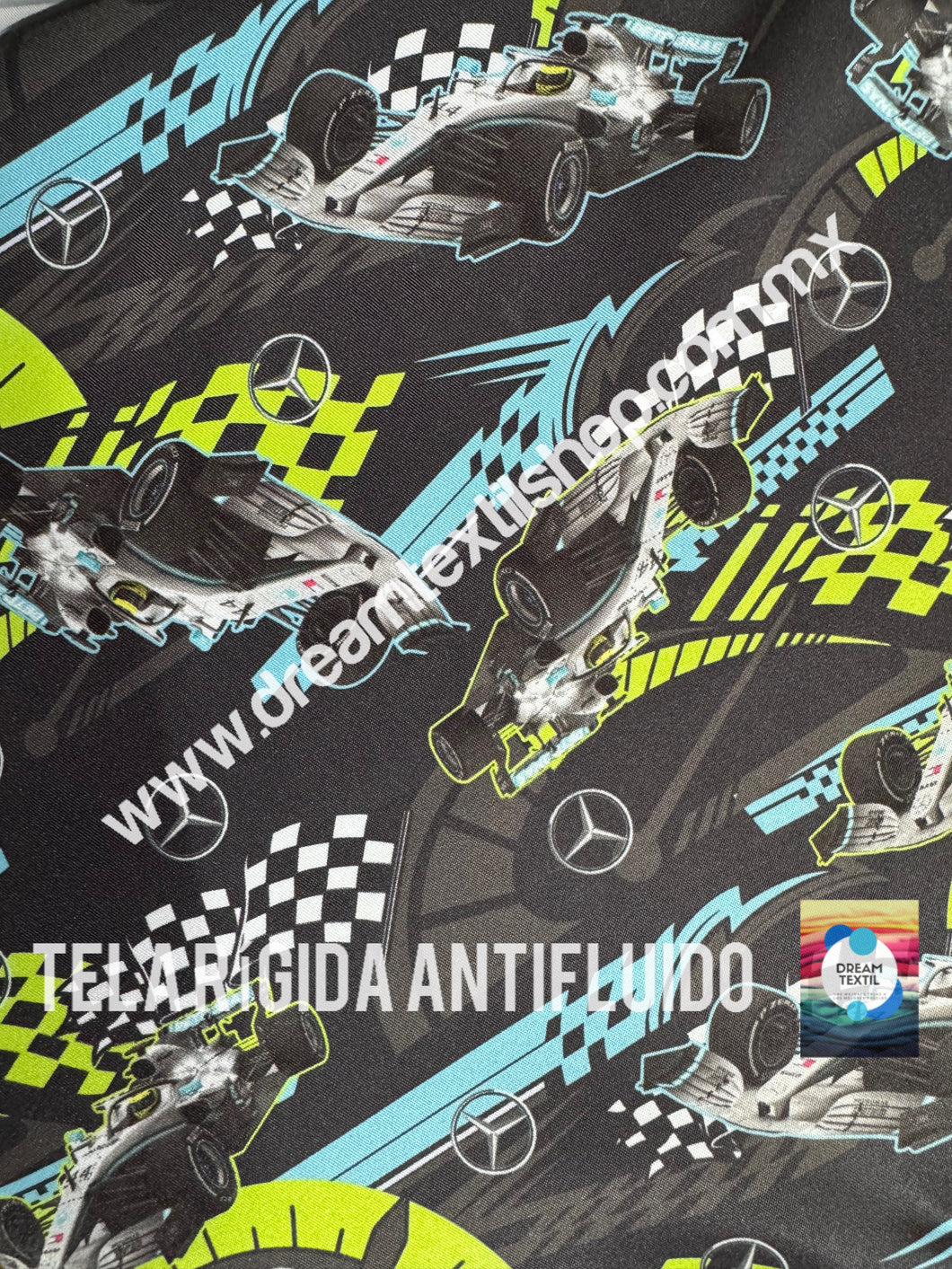 Microfibra Antifluidos Rígido F1 Mercedes Benz