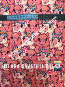 Microfibra Antifluidos Rígido Capibaras