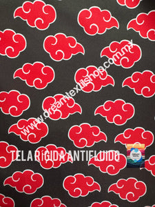 Microfibra Antifluidos Rígido Naruto nubes