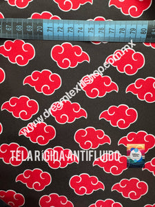 Microfibra Antifluidos Rígido Naruto nubes