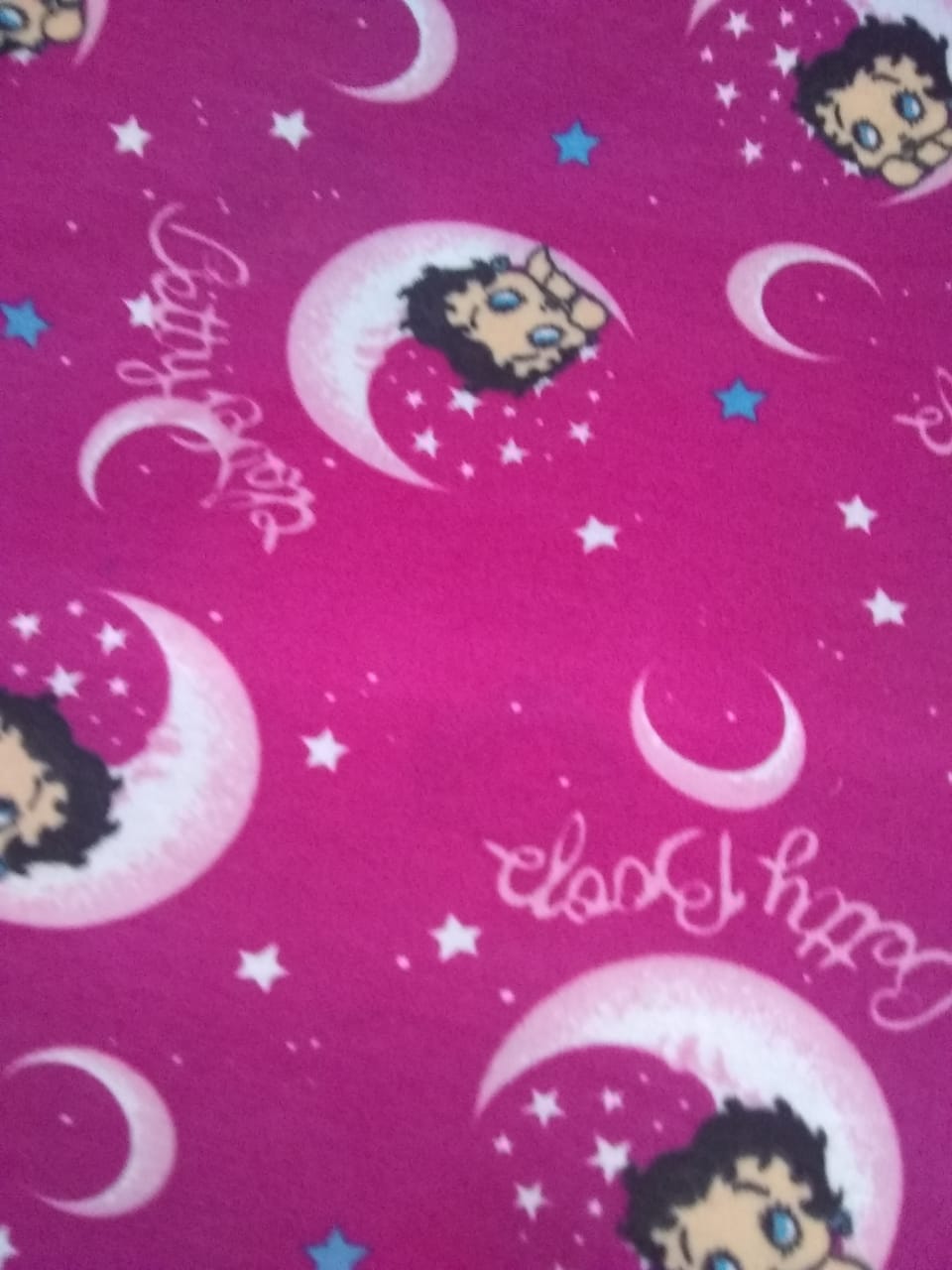 Chifon Estampado Betty Boop luna