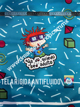 Cargar imagen en el visor de la galería, Microfibra Antifluidos Rígido Rugrats Carlitos ya no quiero ser adulto cap (48 x 48cm centrado 20cm)
