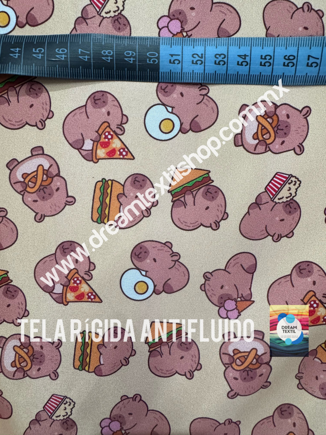 Microfibra Antifluidos Rígido Capibara Lunch