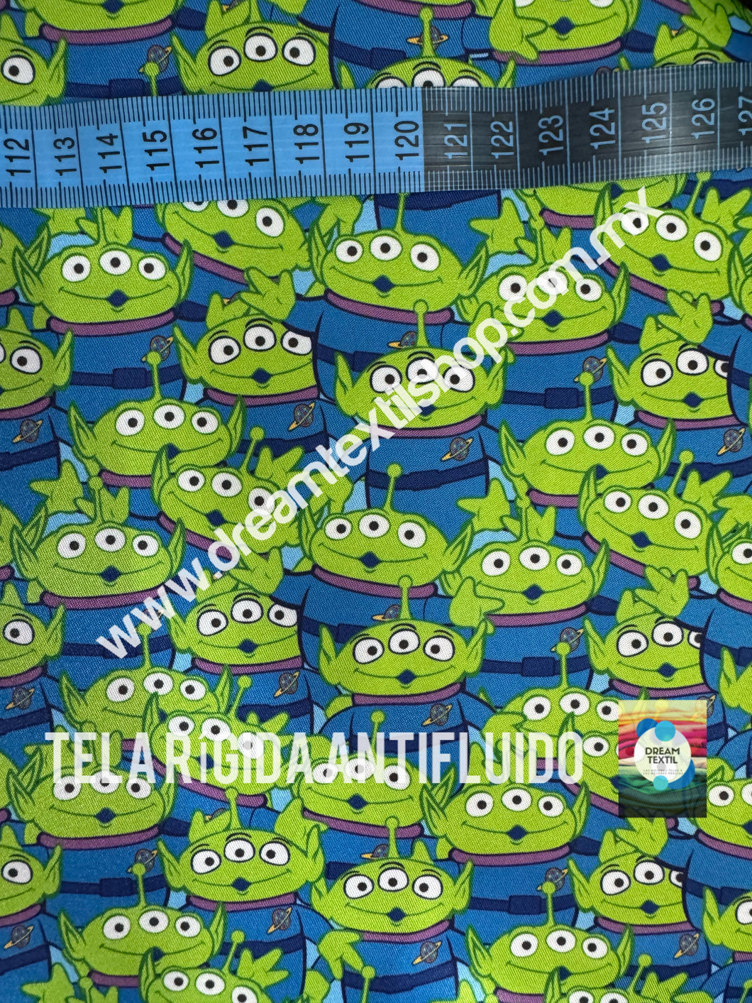 Microfibra Antifluidos Rígido Toy story Marcianitos