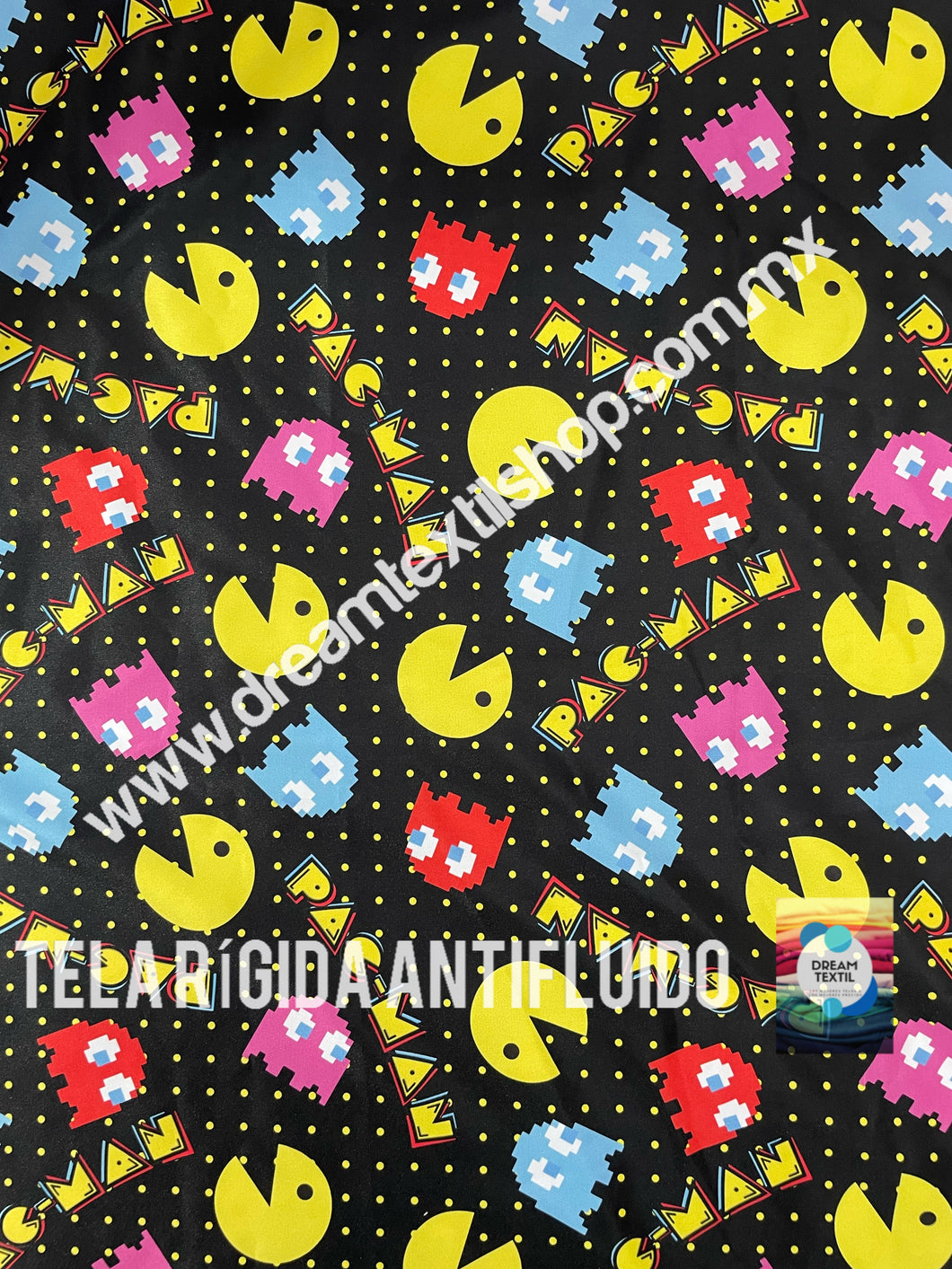 Microfibra Antifluidos Rígido Pacman