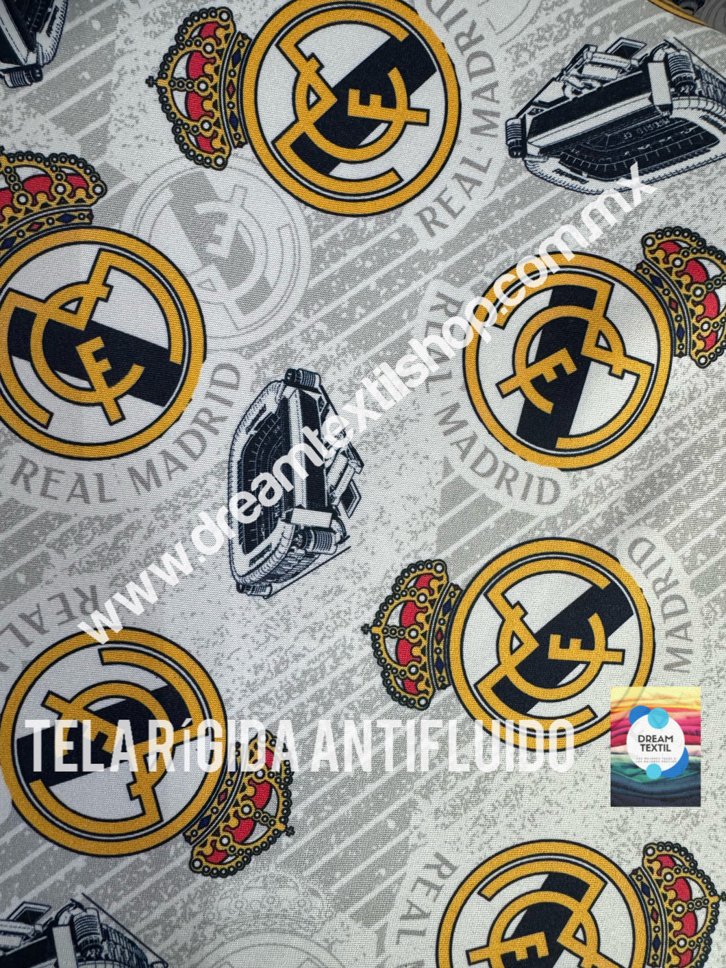 Microfibra Antifluidos Rígido Real Madrid