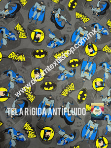 Microfibra Antifluidos Rígido Batman fondo gris