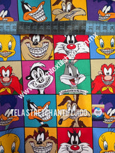 Cargar imagen en el visor de la galería, Microfibra Stretch Antifluidos Looney tunes icons dentista
