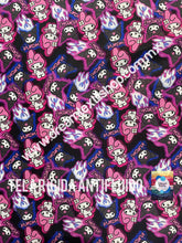 Cargar imagen en el visor de la galería, Microfibra Antifluidos Rígido Kuromi and my melody
