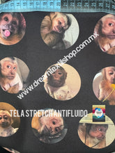 Cargar imagen en el visor de la galería, Microfibra Stretch Antifluidos monos meme
