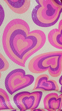 Cargar imagen en el visor de la galería, Tela Lycra Lentejuela corazones
