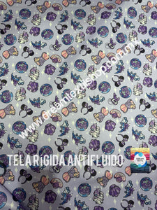 Microfibra Antifluidos Rígido Disney dumbo Fondo Lila
