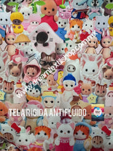 Cargar imagen en el visor de la galería, Microfibra Antifluidos Rígido Ternurines Collage
