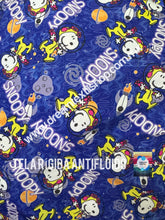Cargar imagen en el visor de la galería, Microfibra Antifluidos Rígido Snoopy astronauta azul
