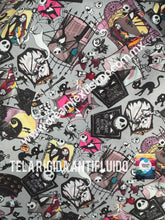 Cargar imagen en el visor de la galería, Microfibra Antifluidos Rígido Extraño mundo de Jack Kids
