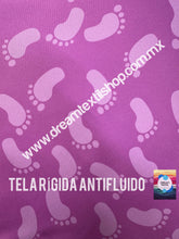 Cargar imagen en el visor de la galería, Microfibra Antifluidos Rígido Pies fondo rosa
