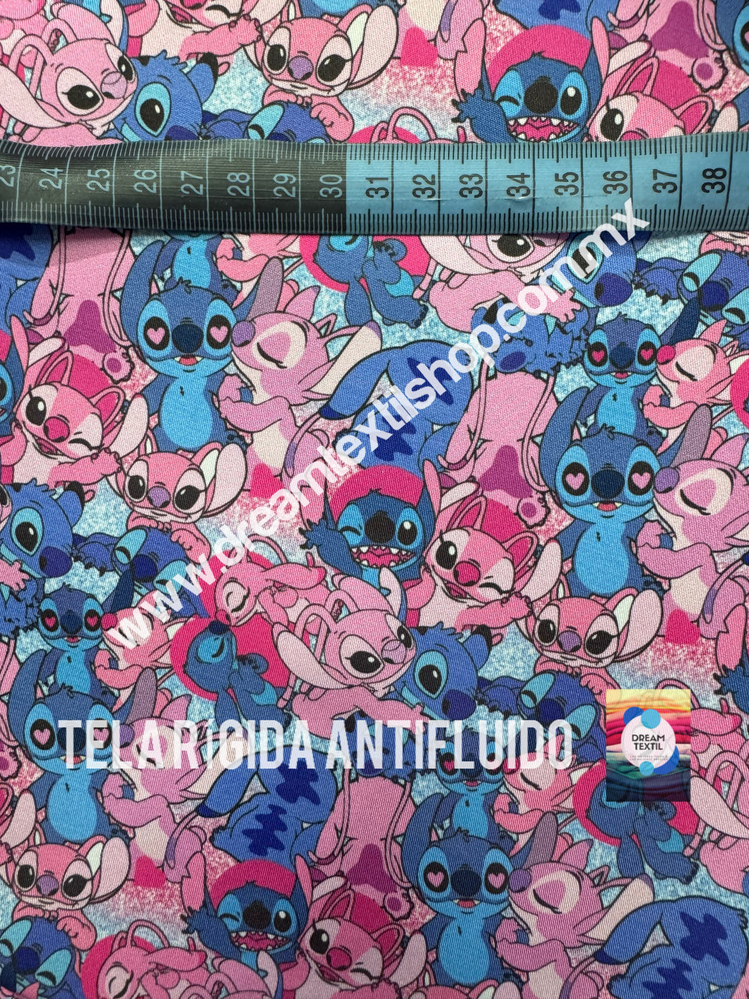 Microfibra Antifluidos Rígido Stitch kiss
