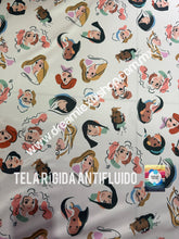 Cargar imagen en el visor de la galería, Microfibra Antifluidos Rígido Princesas Disney
