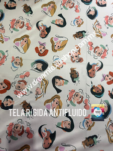 Microfibra Antifluidos Rígido Princesas Disney