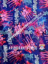 Cargar imagen en el visor de la galería, Microfibra Antifluidos Rígido Guerreras KPOP HUNTRIX Fondo Lila
