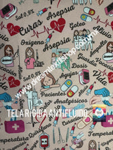 Cargar imagen en el visor de la galería, Microfibra Antifluidos Rígido Medicina Enfermera quotes
