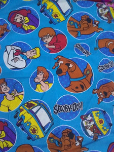 Chifon Estampado Scooby Doo combi amarilla