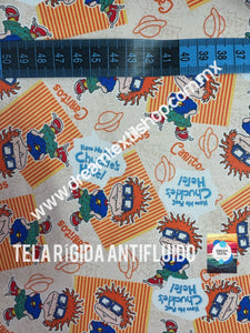Microfibra Antifluidos Rígido Rugrats Carlitos Chuckets