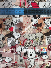 Cargar imagen en el visor de la galería, Microfibra Antifluidos Rígido Snoopy Dance
