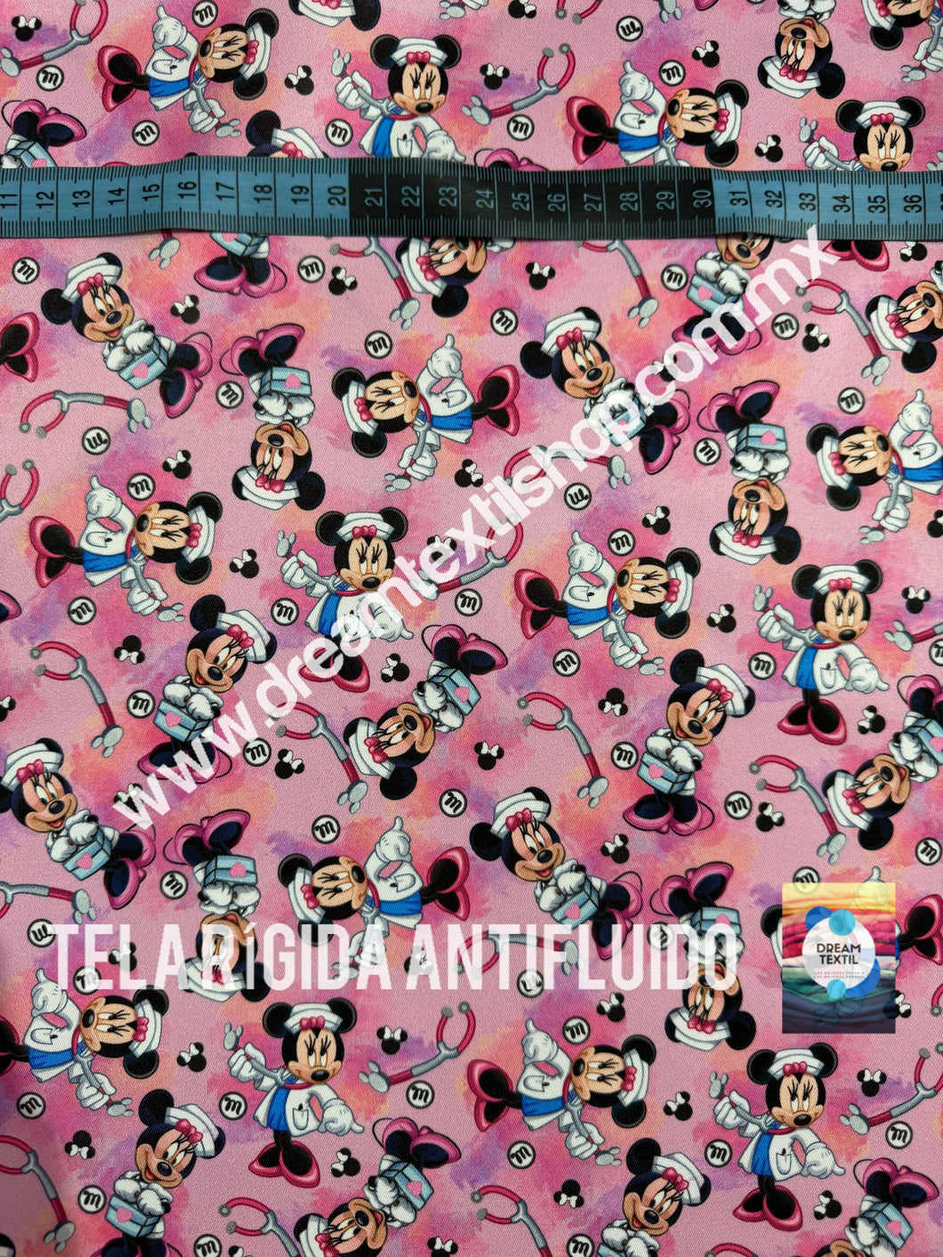 Microfibra Antifluidos Rígido Minnie Doctora