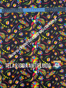 Microfibra Antifluidos Rígido Tenango fondo negro