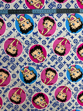 Cargar imagen en el visor de la galería, Chifon Estampado Betty Boop LV gris
