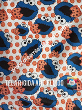 Cargar imagen en el visor de la galería, Microfibra Antifluidos Rígido Cookie monster
